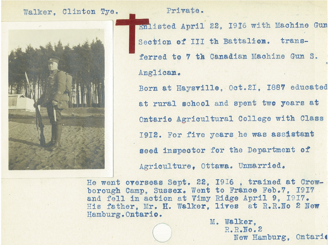 Photo of CLINTON TYE WALKER