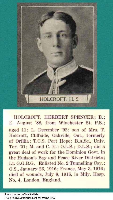 Photo of Herbert Spencer Holcroft