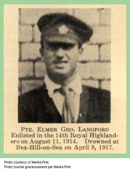 Photo of Elmer George Langford