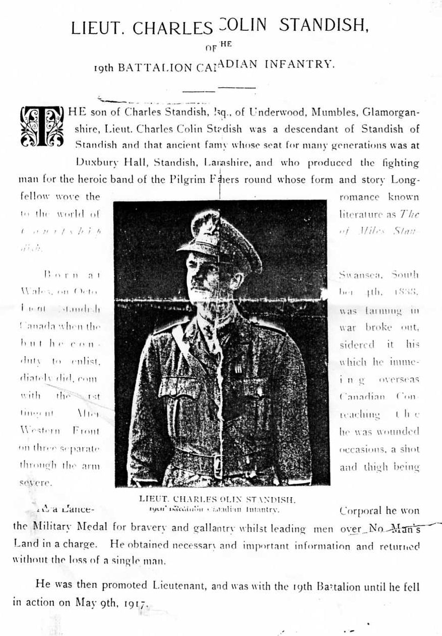 Photo of Charles Standish