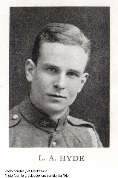 Photo of Leslie Arthur Hyde