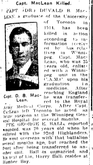 Photo of DUGALD BLACK MACLEAN