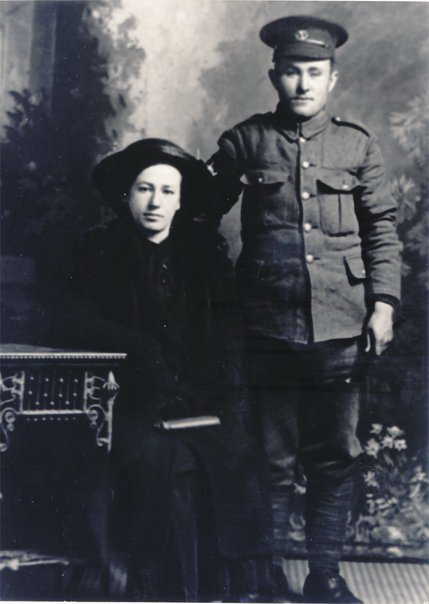 Photo of George Blandford and his wife, Emma Mercer