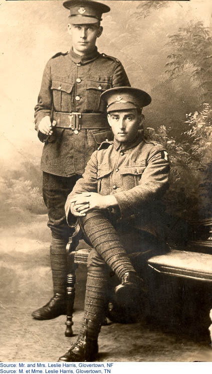 Picture of Clarence and Eugene Harris