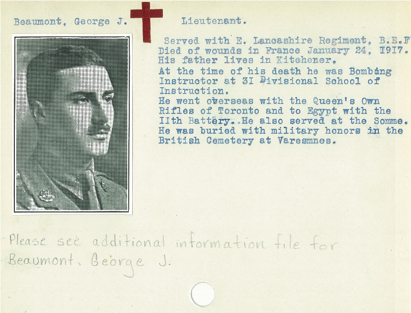 Photo of GEORGE JOSEPH BEAUMONT