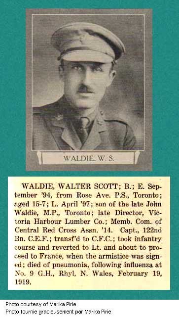 Photo of brother Walter Waldie