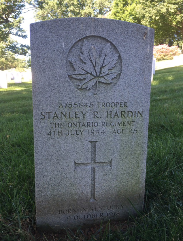 Grave marker