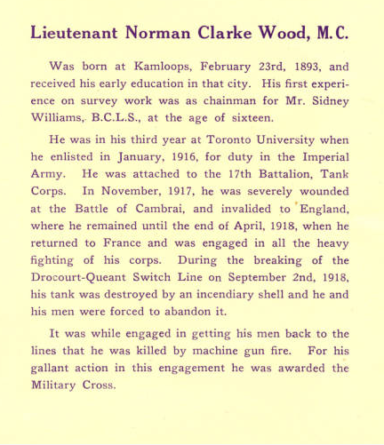 Photo of NORMAN CLARKE WOOD