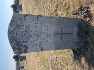 Grave marker