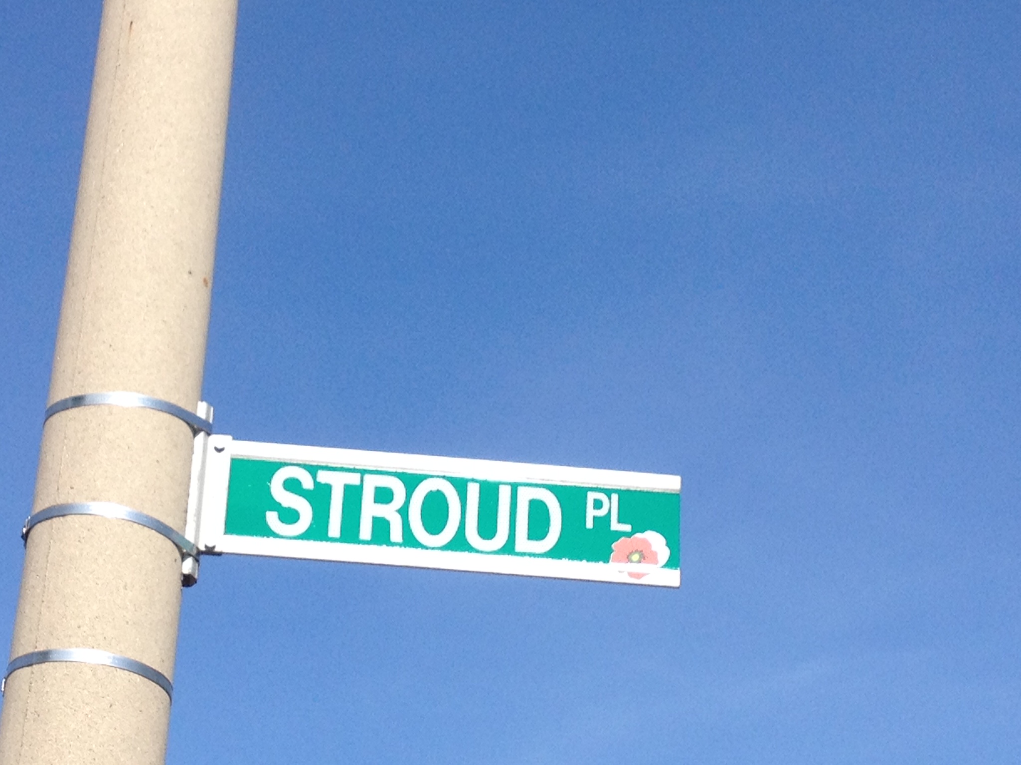 Street sign