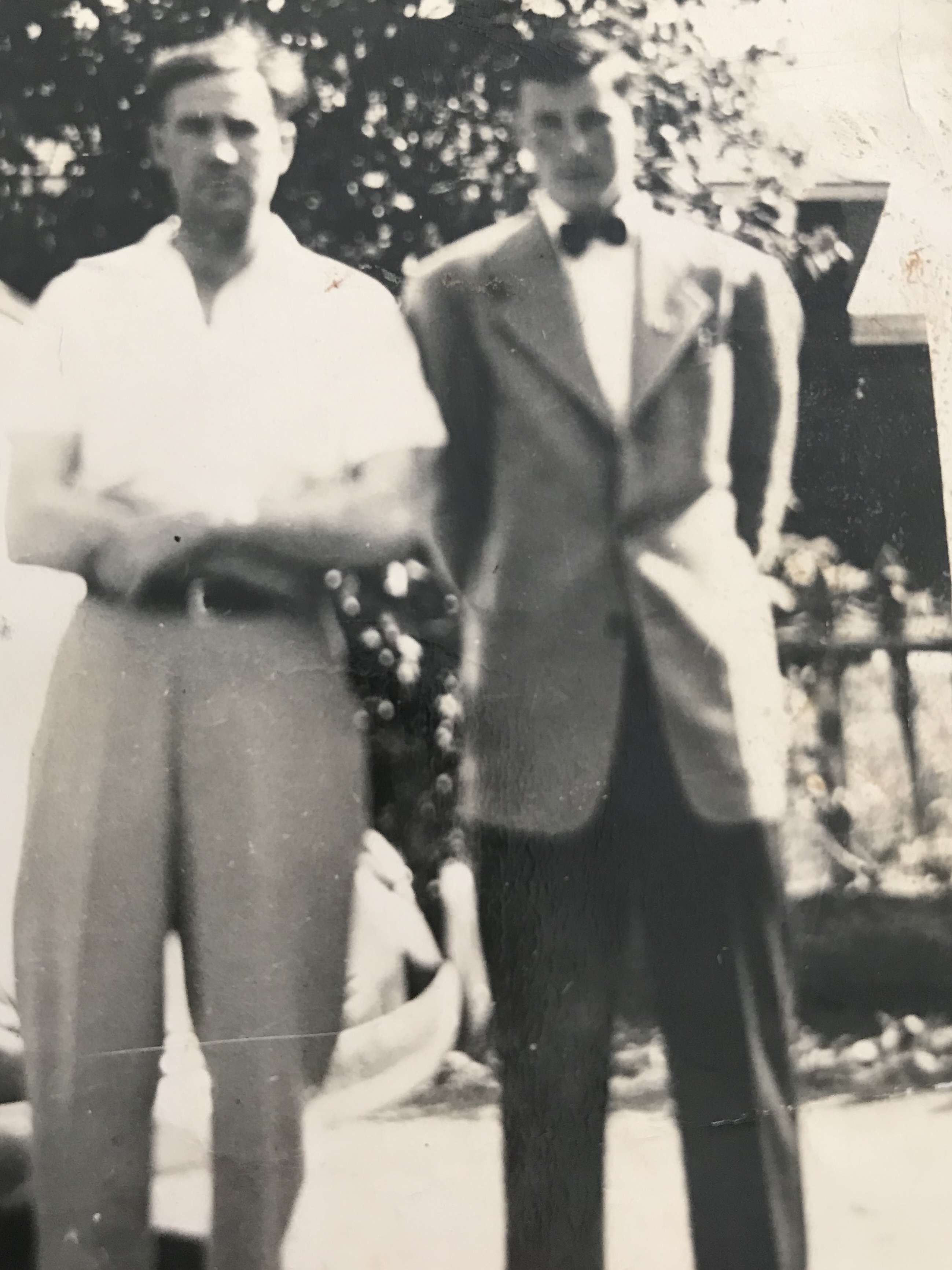 Photo of Al and Joseph Thistle