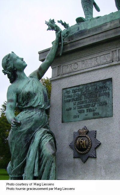Close up of Memorial