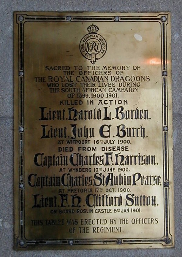 Memorial Plaque