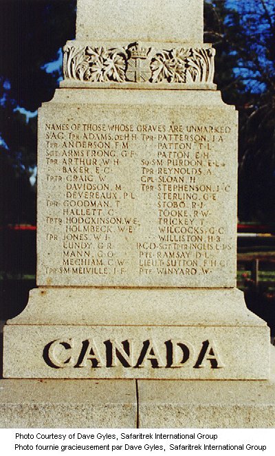 Memorial at Bloemfontein Zoo