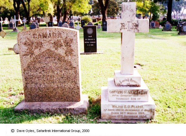 Old and new gravemarkers