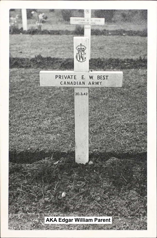 Temporary grave marker