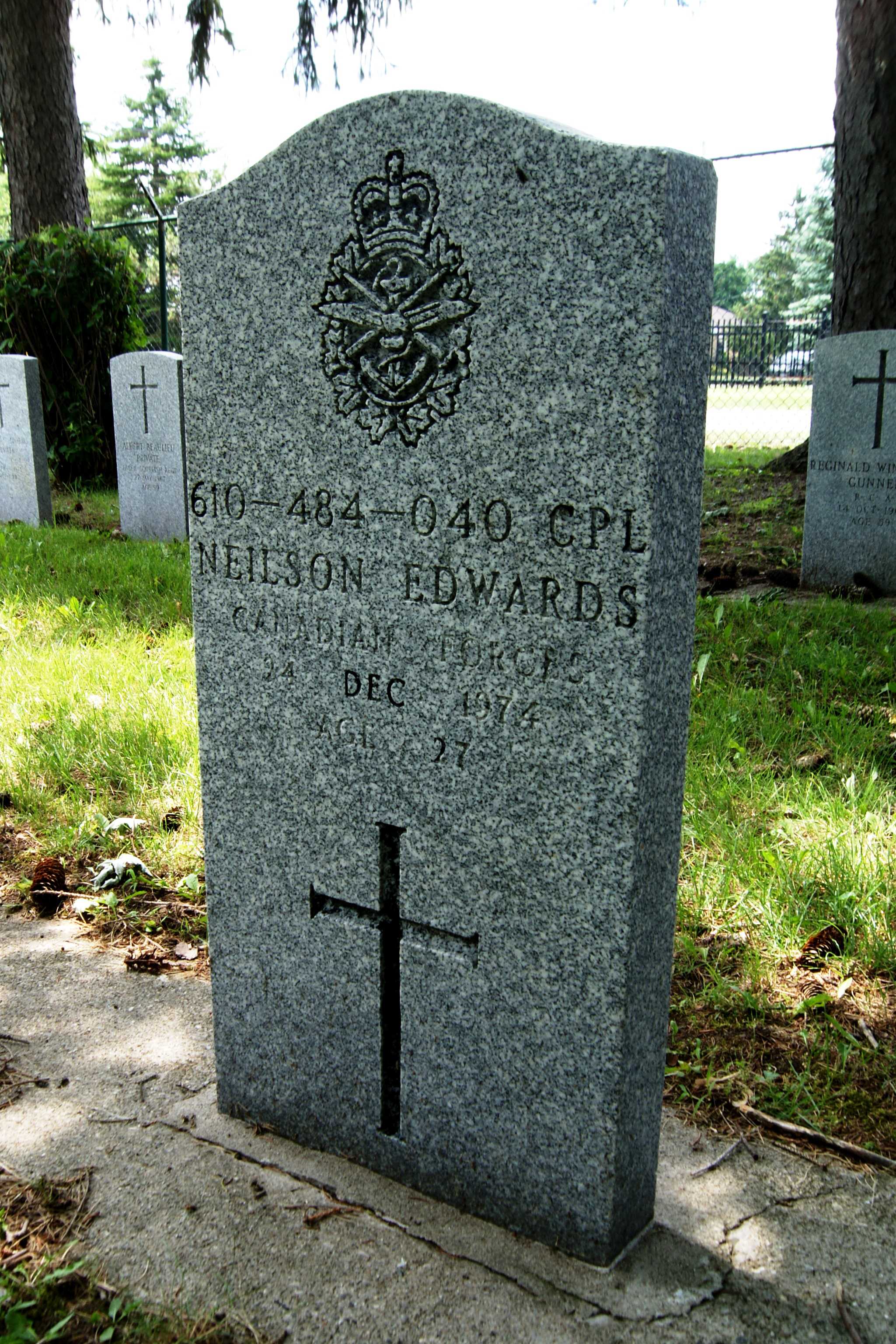 Grave marker