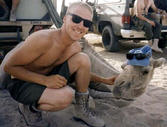 Mark Isfeld in Kuwait, photo 3