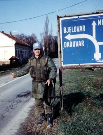 Mark Isfeld in Croatia