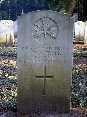 Grave marker