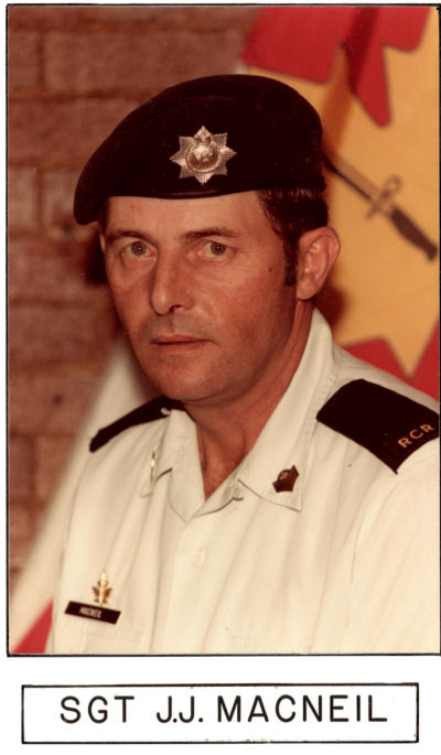 Sergeant MacNeil, John James, CD