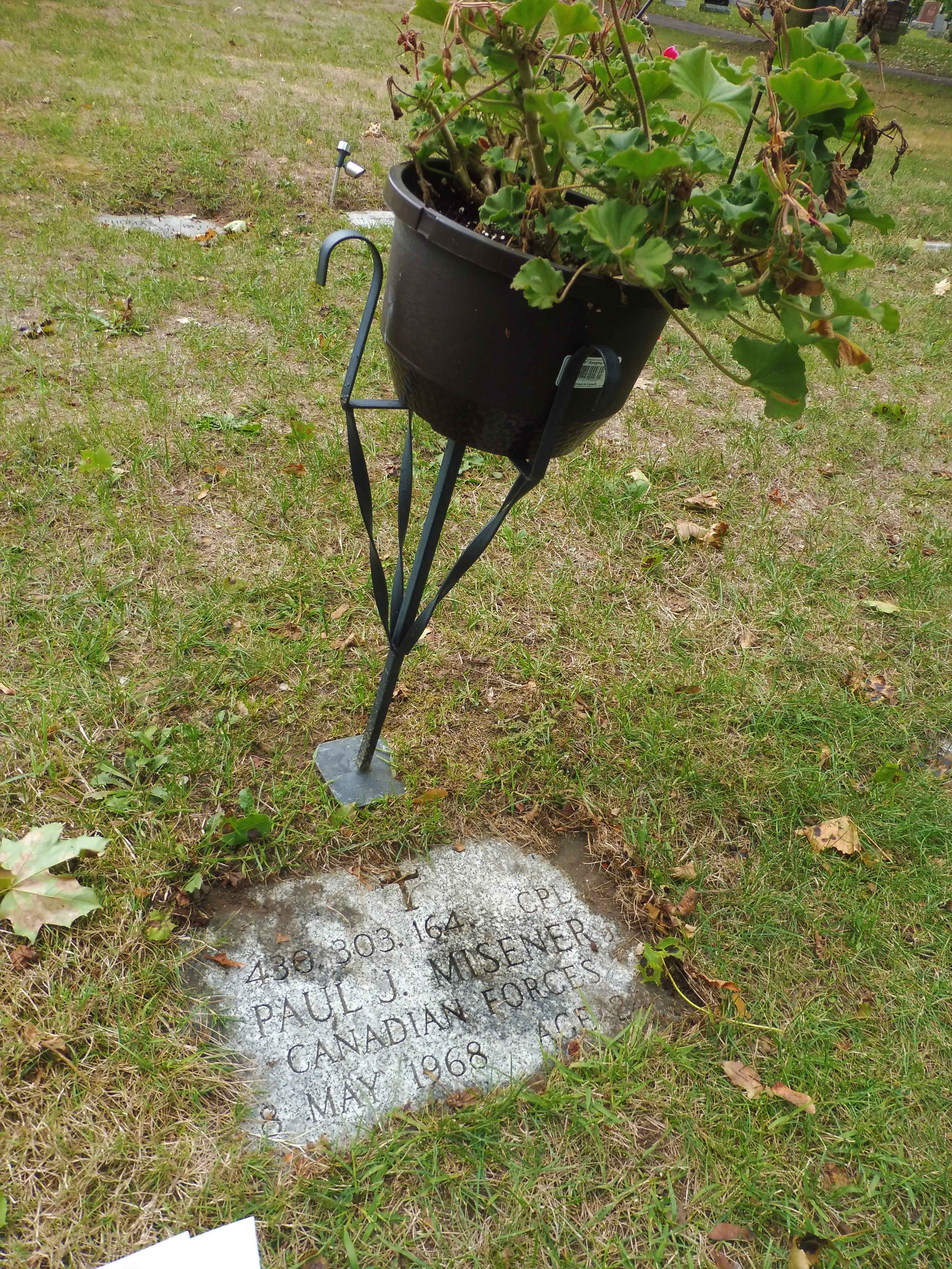 Grave marker