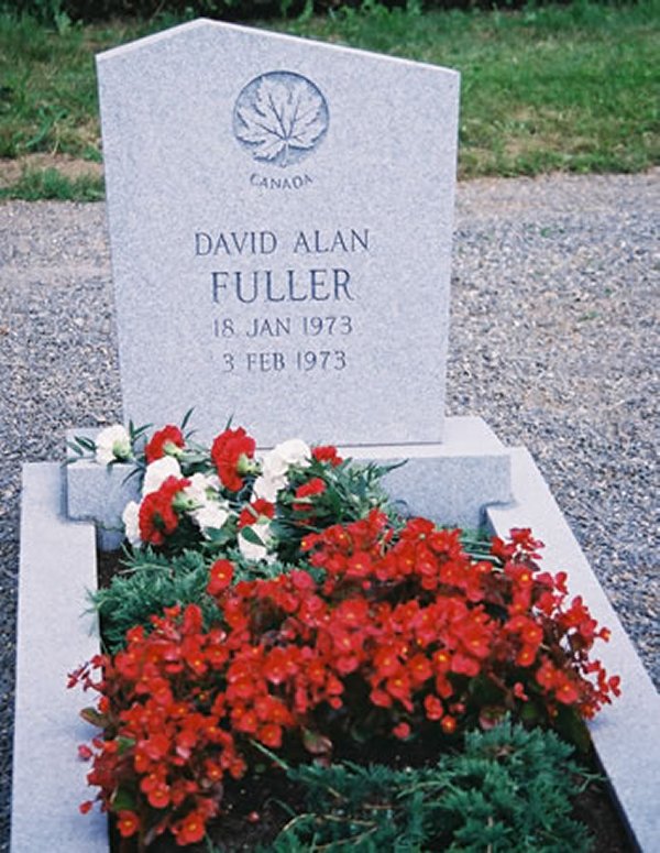 Grave marker