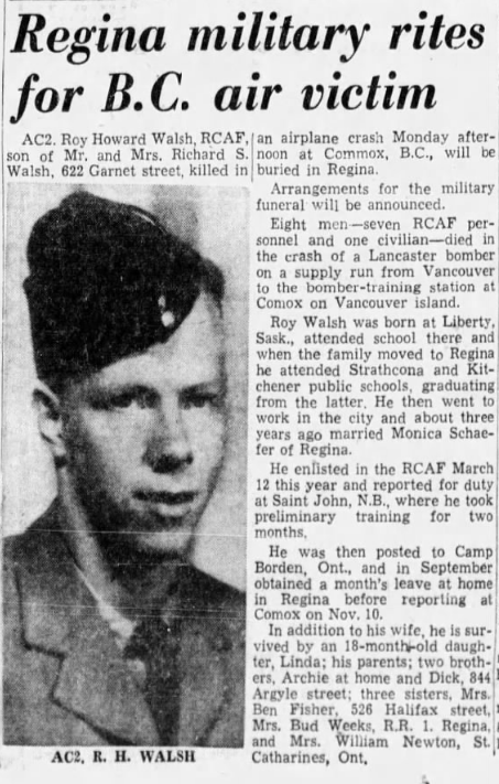 Photo of Roy Howard Walsh