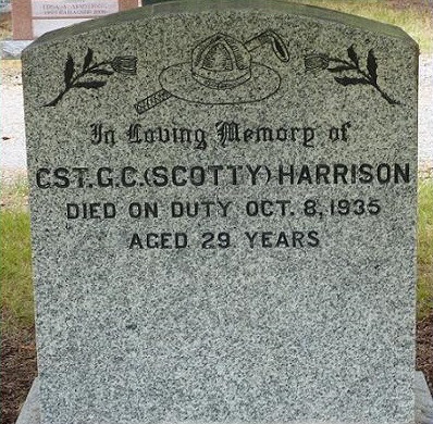 Inscription on grave marker