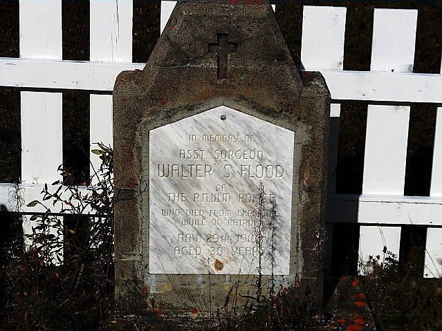 Inscription on grave marker