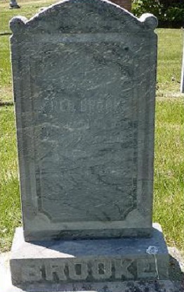 Inscription on grave marker