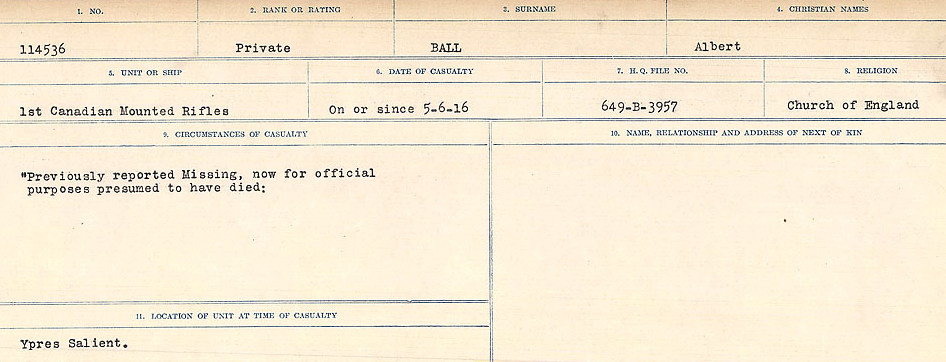 Circumstances of Death Registers