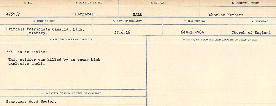 Circumstances of Death Registers