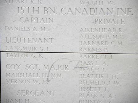 Inscription on Menin Gate Memorial