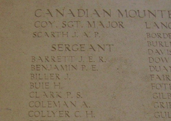 Inscription on the Menin Gate