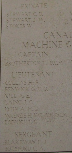 Inscription on Menin Gate