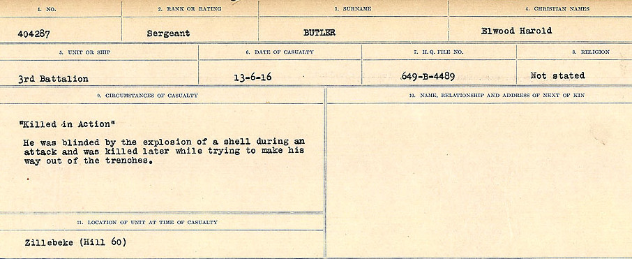 Circumstances of Death Registers