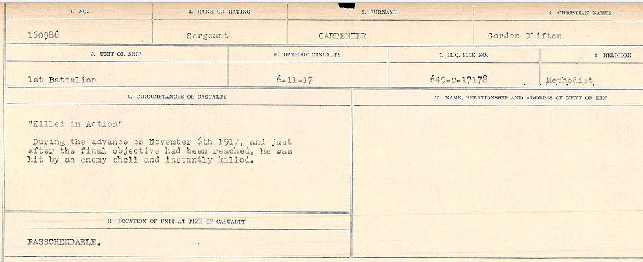 Circumstances of Death Registers