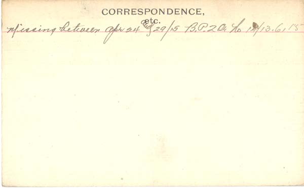 Record of Service