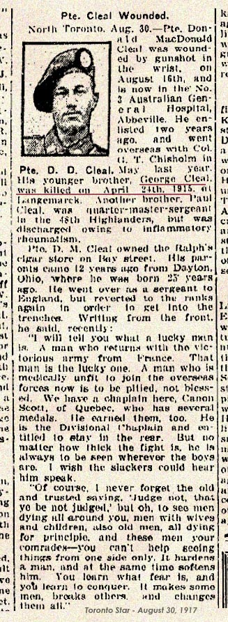 Newspaper Clipping