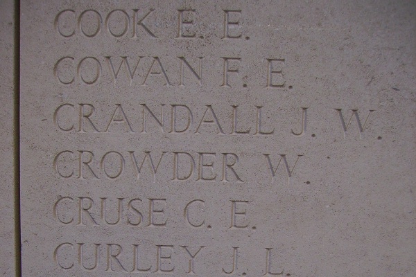 Inscription on Menin Gate