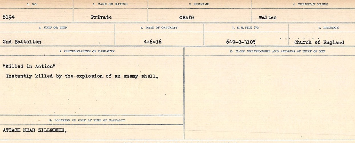 Circumstances of Death Registers