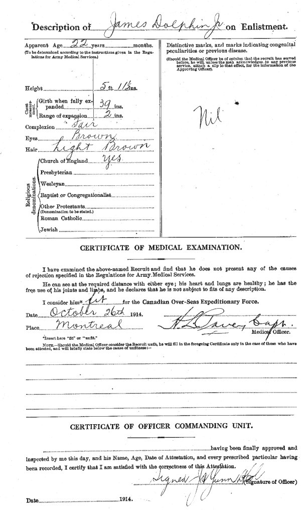 Attestation Paper (back)