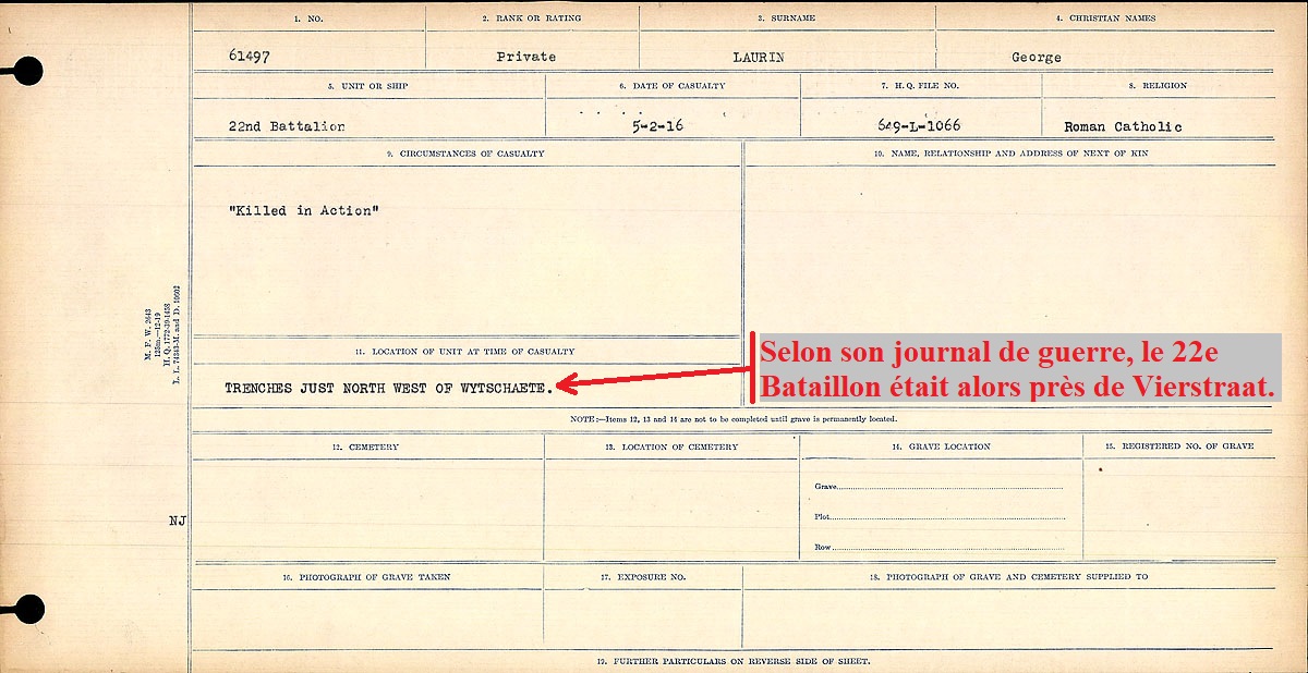 Circumstances of death registers