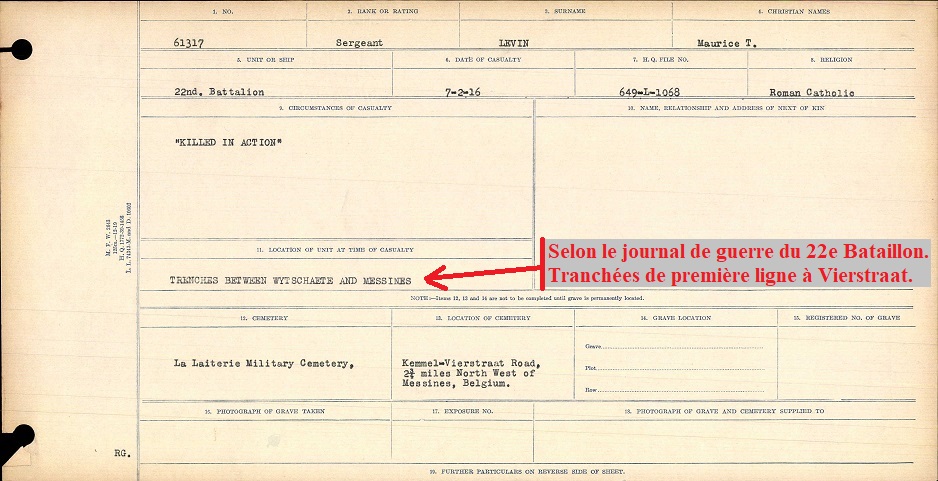 Circumstances of death registers