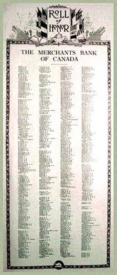 Roll of Honour