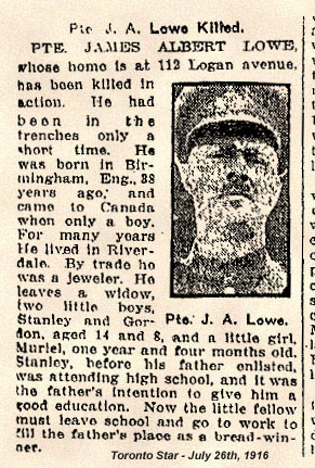 Photo of Joseph Albert Lowe