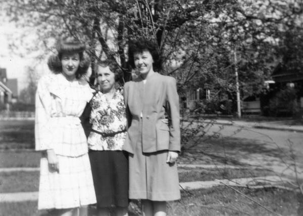 Mother and sisters