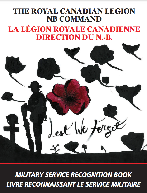 From the New Brunswick Royal Canadian Legion Military  Service Recognition Book. Submitted for the project Operation Picture Me
