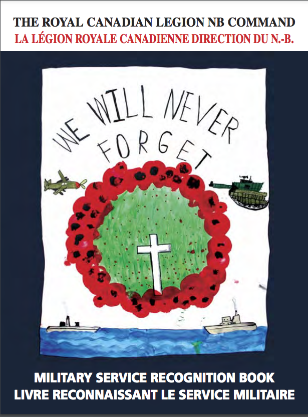 From the New Brunswick Royal Canadian Legion Military  Service Recognition Book. Submitted for the project Operation Picture Me